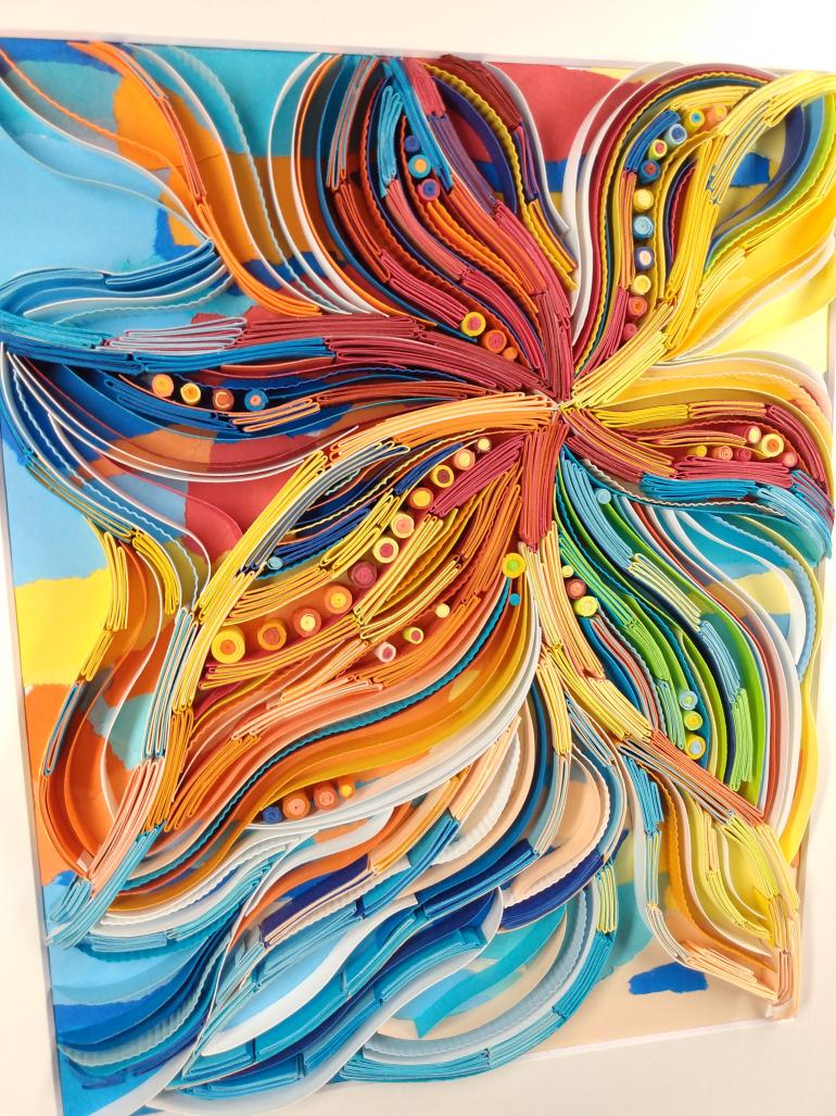 Center Curves 'Painted', 11X14, $275