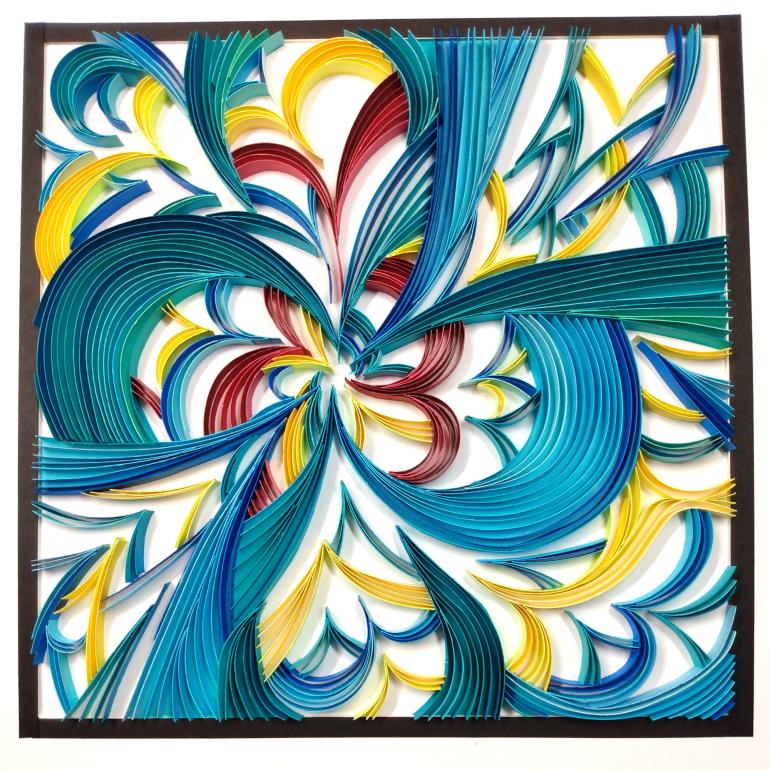 Clover Fractal, 12X12, $280