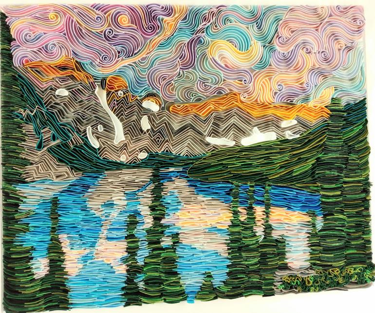 Mountain Landscape, 11X14, $525