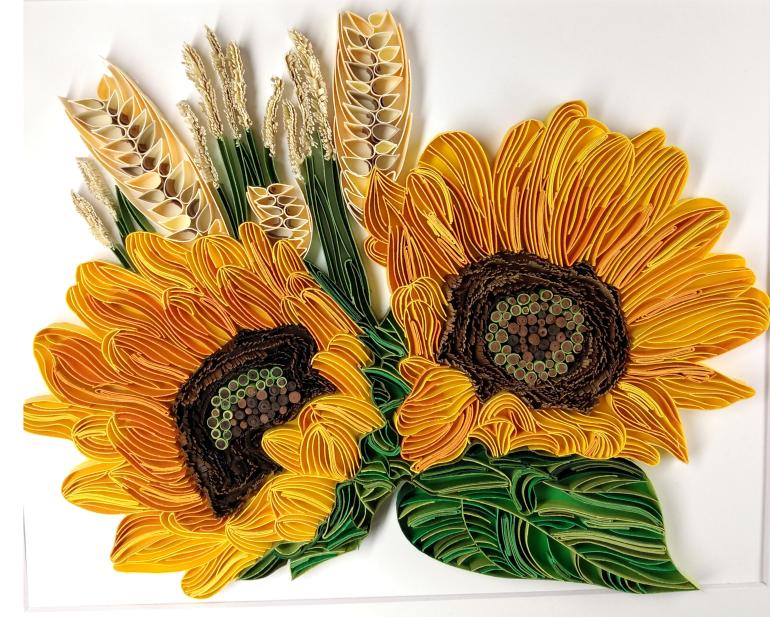 Sunflowers, 11X14, $430